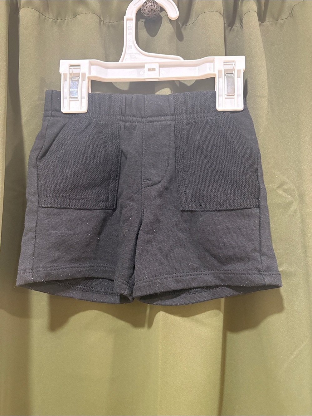 Garanimals Black Knit Baby Shorts